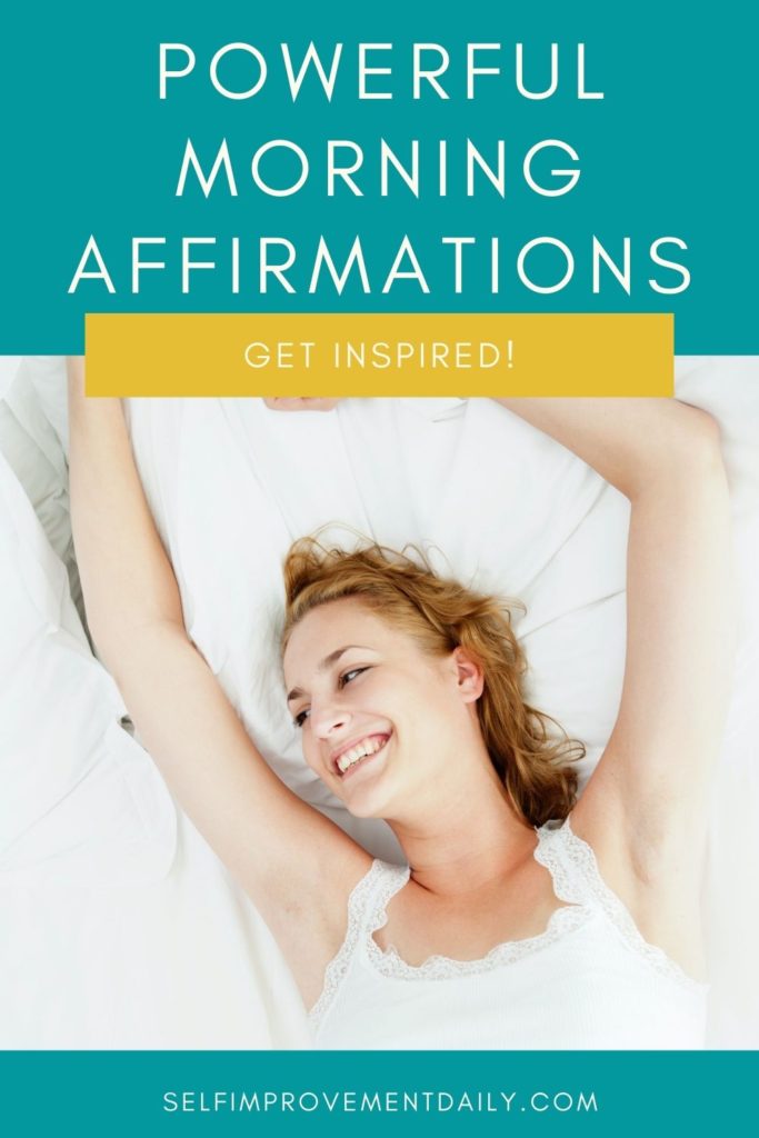 Morning Positive Affirmations | Start your day on the right foot with these powerful morning affirmations!