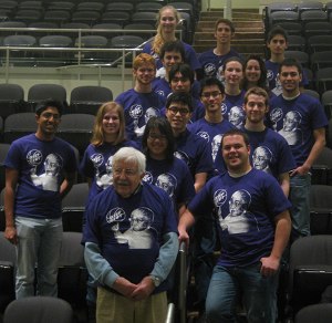 Myself with Dr. Dement and the original End-Your-Sleep-Deprivation.com Web Design Team.